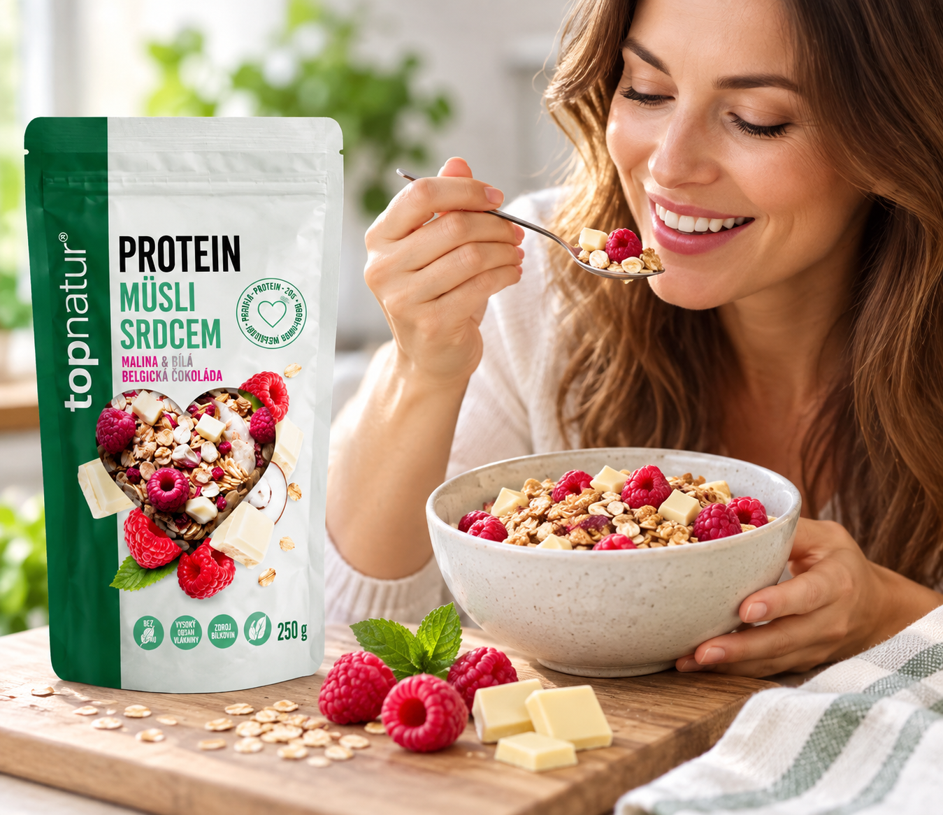 PROTEINOVÉ müsli srdcem