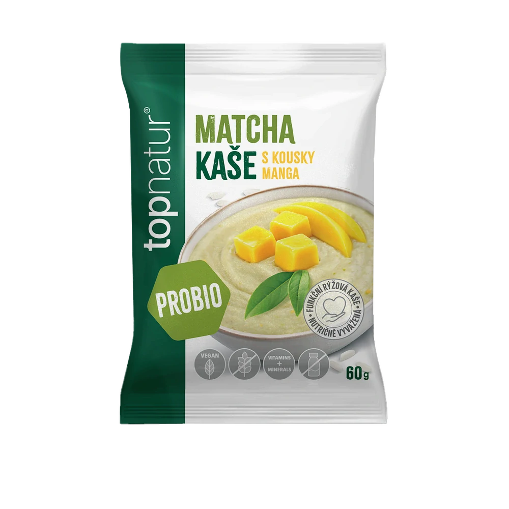 Probio kaše Matcha - mango 60g