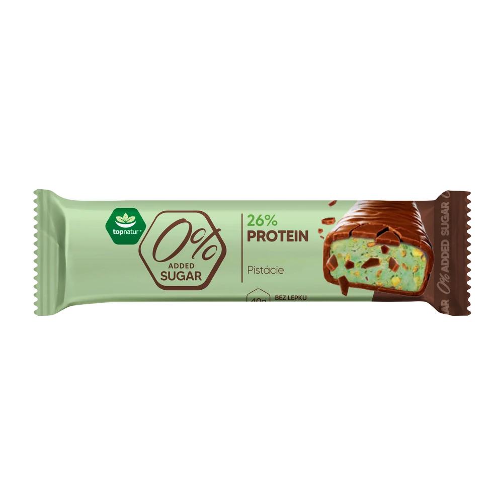 PROTEINOVÁ TYČINKA PISTÁCIE