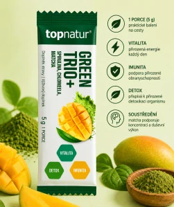 GREEN TRIO PLUS - cestovní - mango 